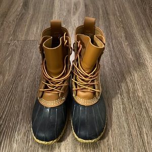 Size 6 LL Bean 8” duck boots